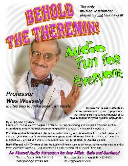 Prof. Weasely and His Theremin Flyer